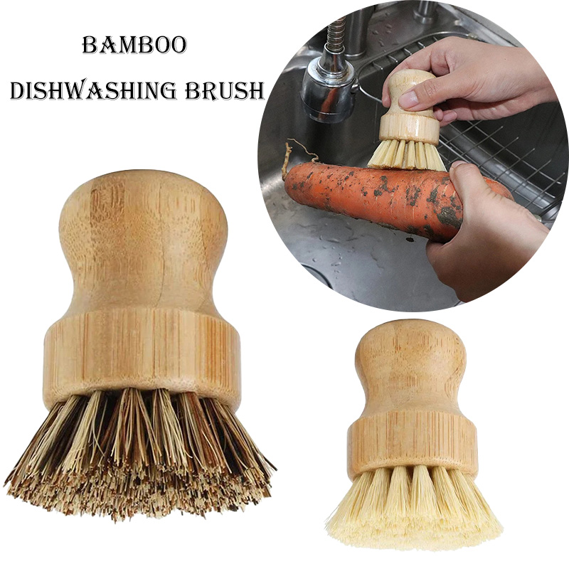 Bambus-Geschirrspülbürste, nat – Dish Brush Bamboo Bewertung und Preis